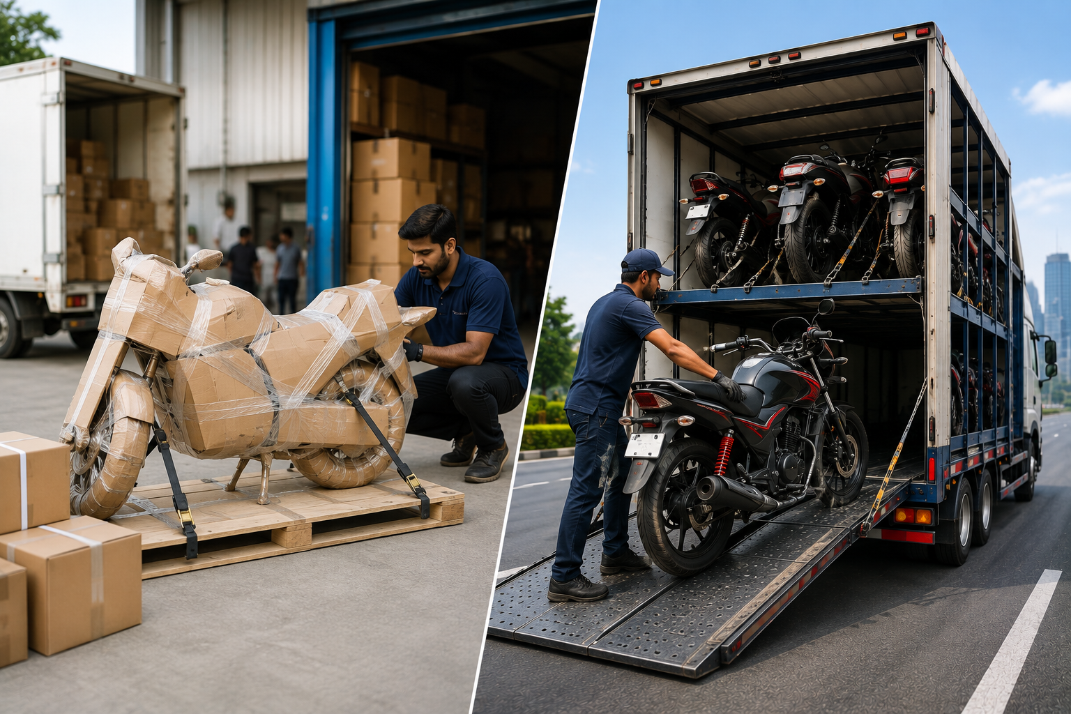 Bike Parcel Service vs Bike Transport Company